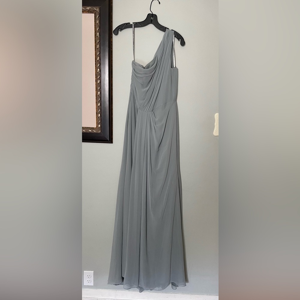 Monique Lhuillier bridesmaid dress, bridal wedding formal